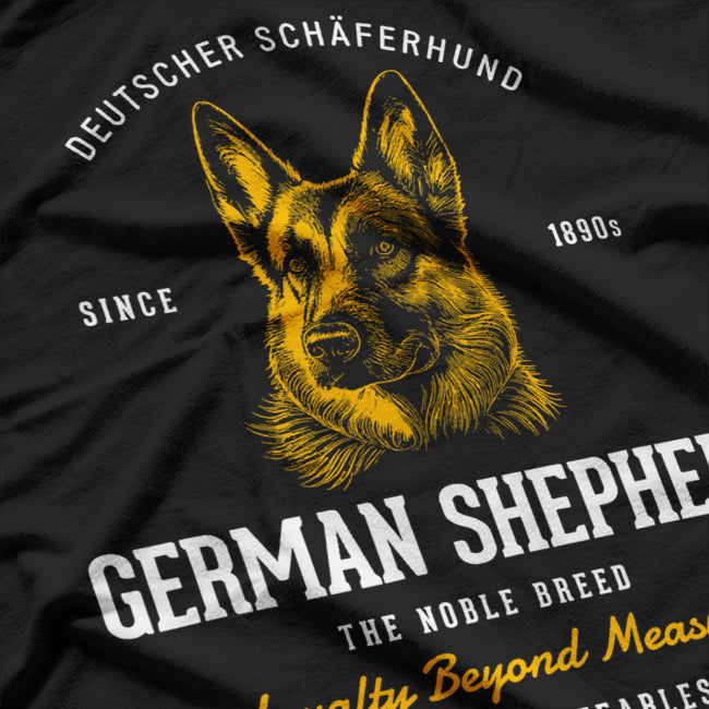 Vintage Styled Retro German Shepherd T-Shirt