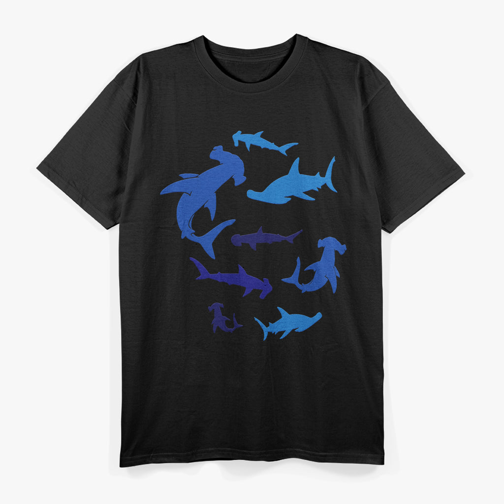 Shark Swimming In The Ocean Water T-Shirt