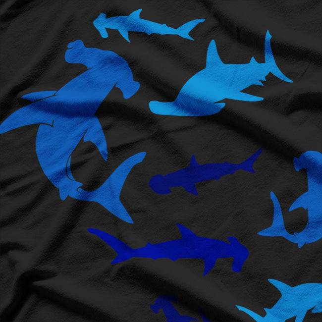 Shark Swimming In The Ocean Water T-Shirt