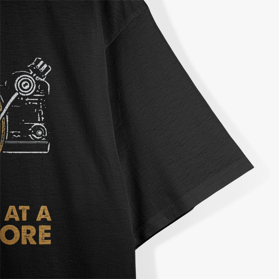 I'd Rather Be at a Record Store Vintage Music Vinyl Lover’s Dream T-Shirt