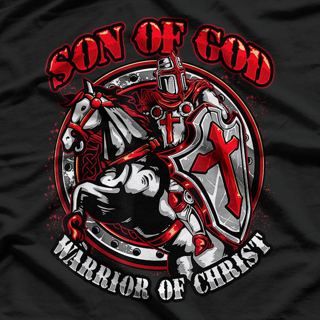 Knights Templar Son of God, Warrior of Christ T-Shirt