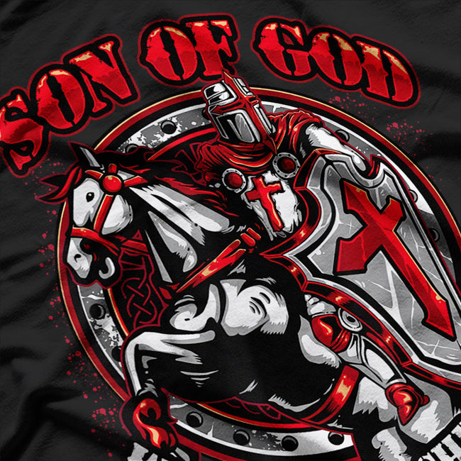 Knights Templar Son of God, Warrior of Christ T-Shirt