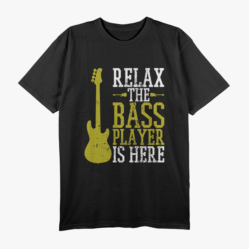 Bass Player: The Backbone of Music - Guitarist School Vibes T-Shirt