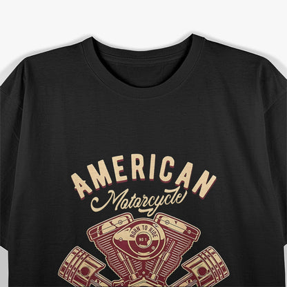 Native American Motorcycle Indian Bikers T-Shirt