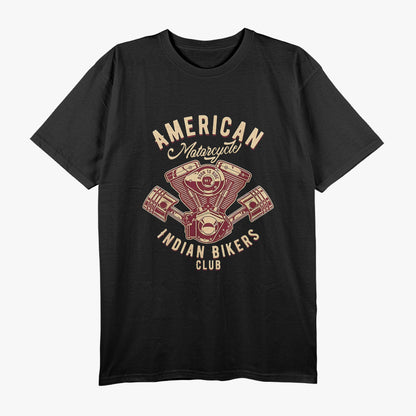 Native American Motorcycle Indian Bikers T-Shirt