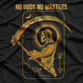 No Gods, No Masters Satanic Tarot Death Card T-Shirt