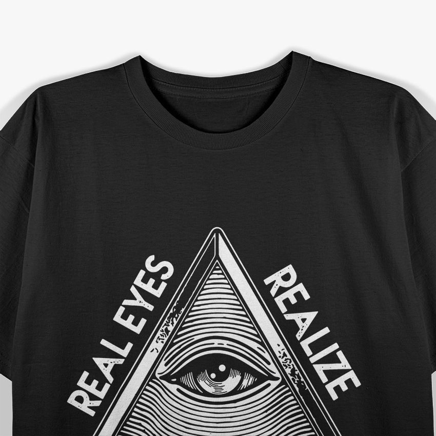 All-Seeing Eye Mysterious Funny Illuminati T-Shirt