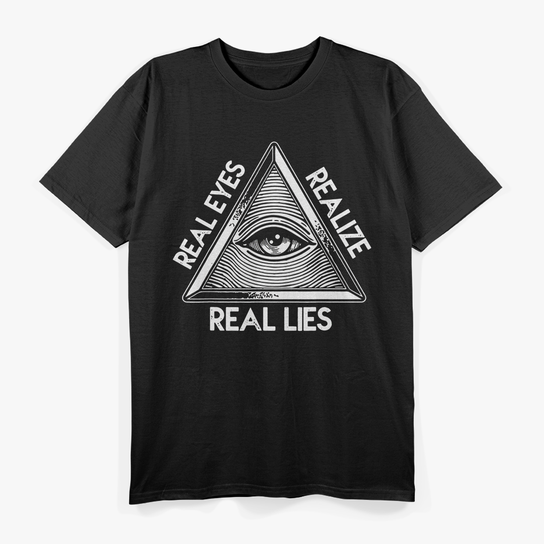 All-Seeing Eye Mysterious Funny Illuminati T-Shirt