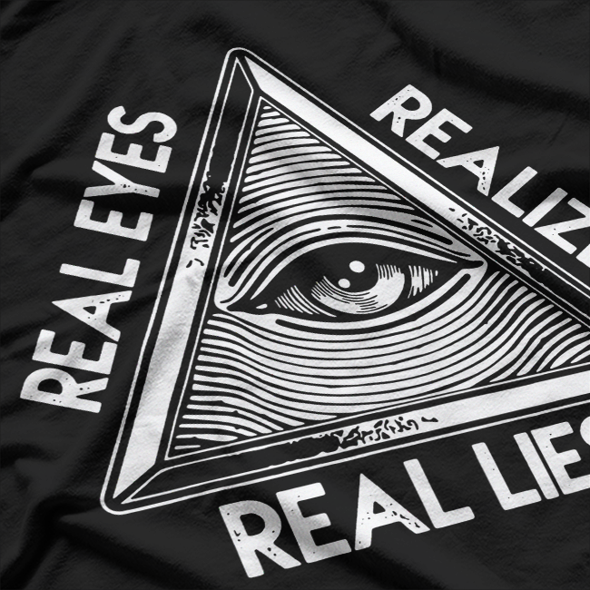 All-Seeing Eye Mysterious Funny Illuminati T-Shirt