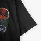 Three Cryptid Moon: Sasquatch, Dogman, Wendigo, and Mothman T-Shirt
