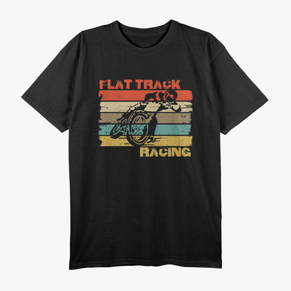 Vintage Flat Track Motorcycle Racing Speedway T-Shirt