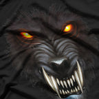 Werewolf Face Under the Full Moon The Fierce Transformation of the Wolf Spirit T-Shirt
