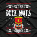 Deez Nuts Nutcracker Funny Ugly Christmas Meme T-Shirt
