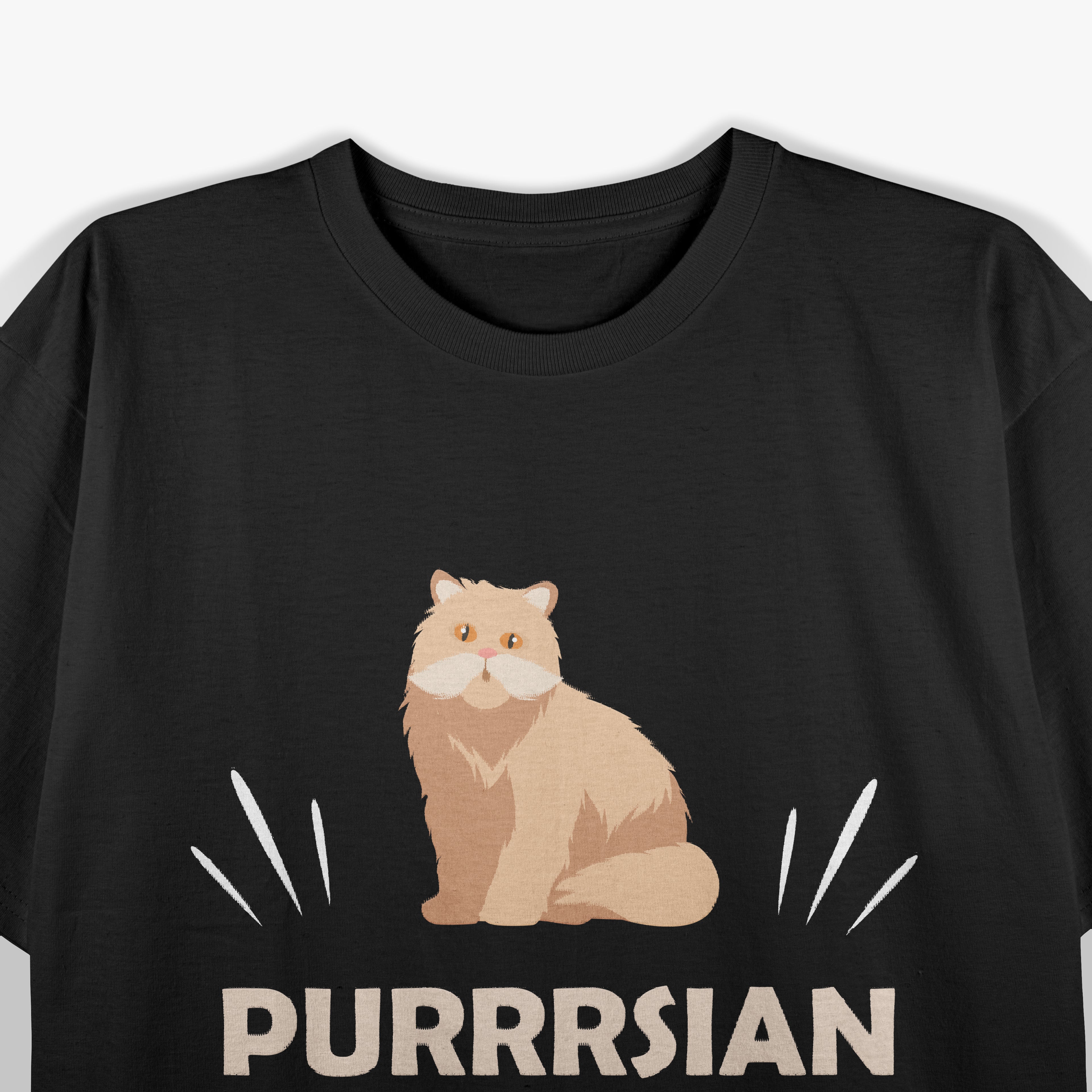 Cute Purrrsian Purr Persian Cat Lover Persian Cat Moms T-Shirt