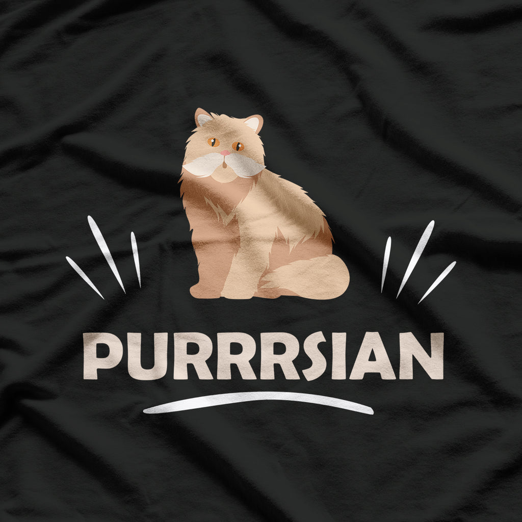 Cute Purrrsian Purr Persian Cat Lover Persian Cat Moms T-Shirt