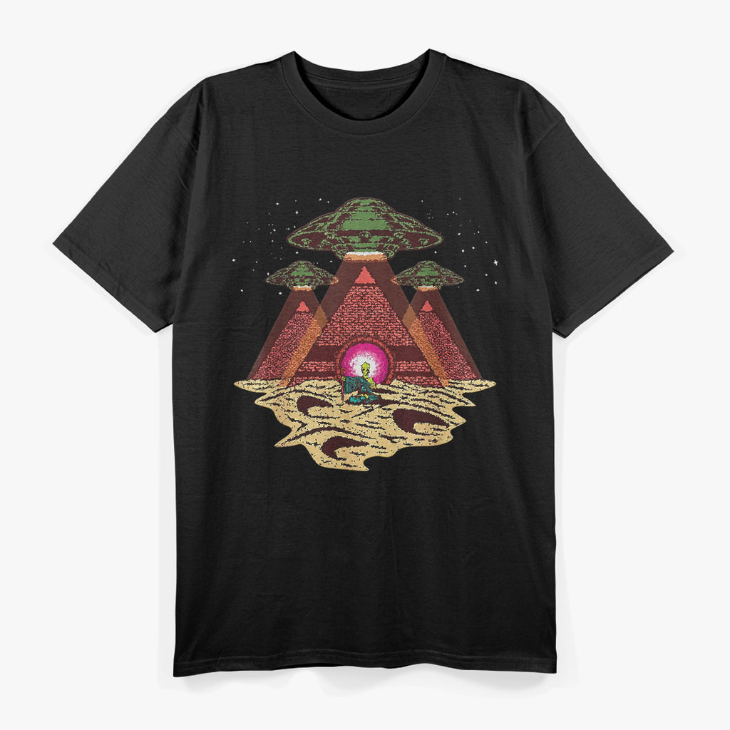 Alien Space Ships and Abductions: The Eerie World T-Shirt
