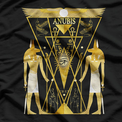 Anubis: Ancient Egyptian God of the Afterlife - Guardian of Eternity T-Shirt