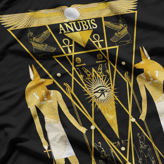 Anubis: Ancient Egyptian God of the Afterlife - Guardian of Eternity T-Shirt