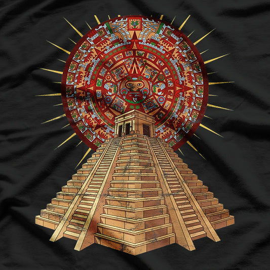 Ancient Sacred Mayan Pyramid Monument of Mysteries T-Shirt