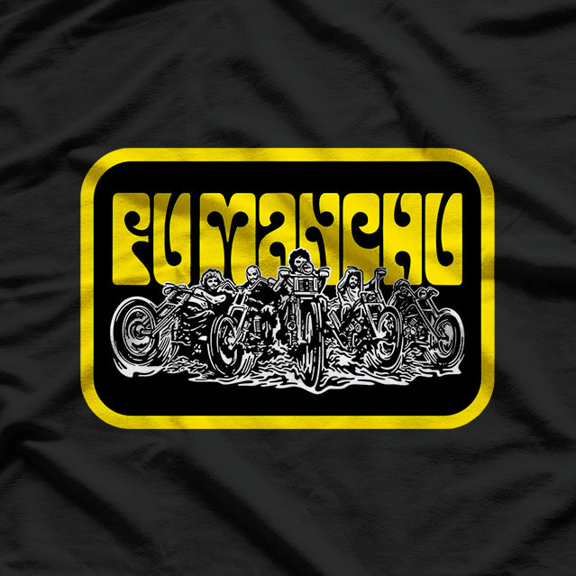 Fu Manchu Biker T-Shirt