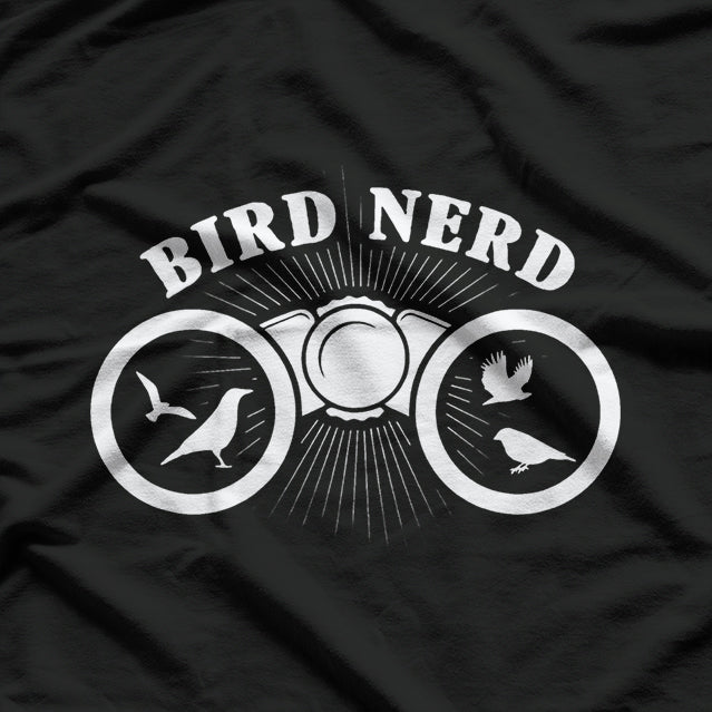 Bird Nerd Outfit Gift for Bird Lovers & Ornithologists T-Shirt