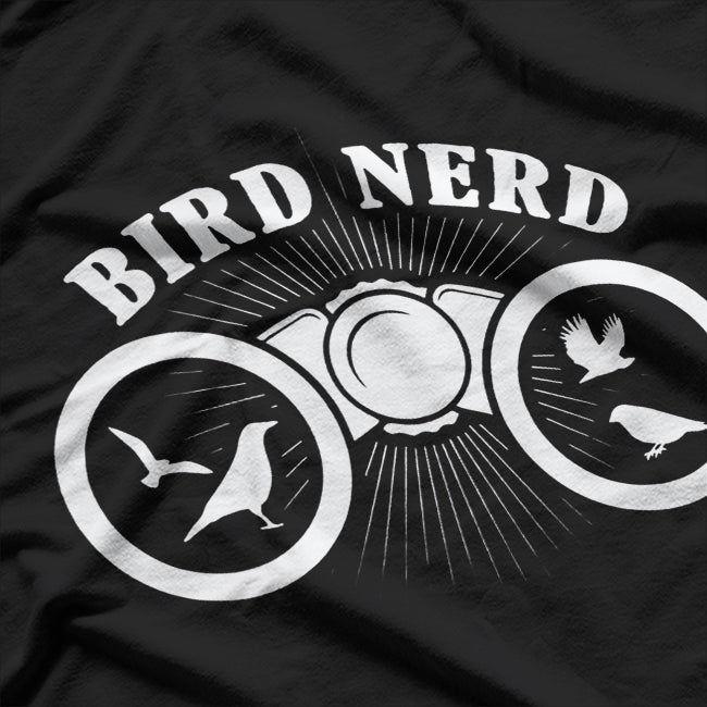 Bird Nerd Outfit Gift for Bird Lovers & Ornithologists T-Shirt