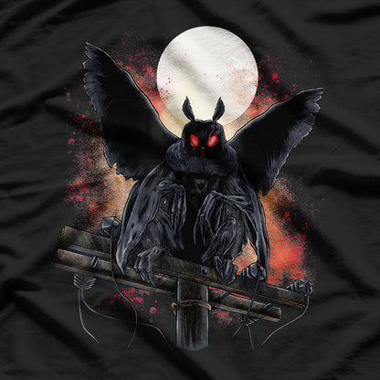 Mothman The Enigmatic Winged Cryptid of Legend T-Shirt