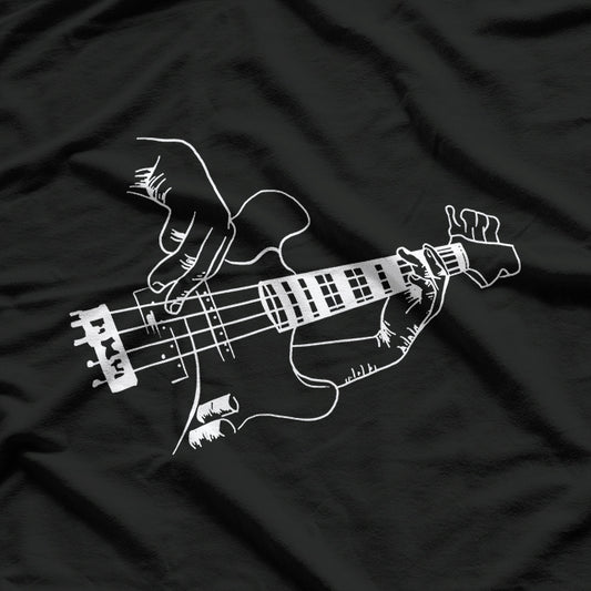 Bass Guitar Player Music Guitarist Musician Rock T-Shirt