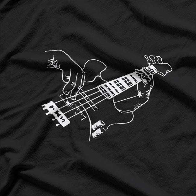 Bass Guitar Player Music Guitarist Musician Rock T-Shirt