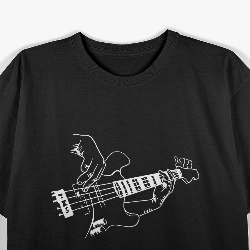 Bass Guitar Player Music Guitarist Musician Rock T-Shirt