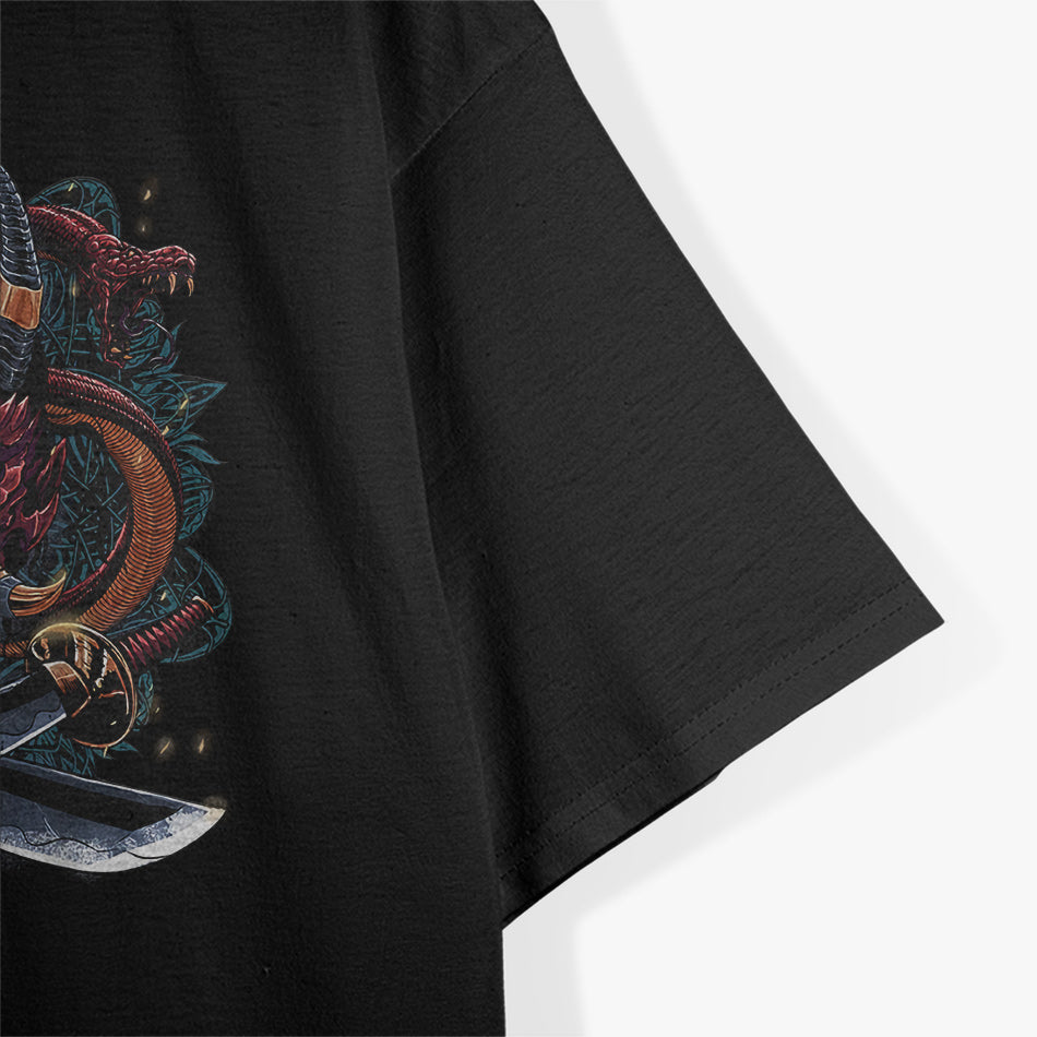 Oni Demon Devil Japanese Hannya Mask of Rage and Beauty T-Shirt