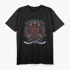 Oni Demon Devil Japanese Hannya Mask of Rage and Beauty T-Shirt