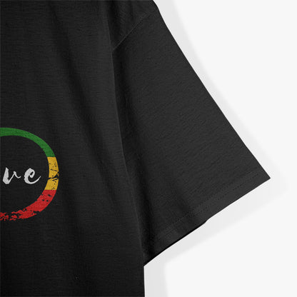 Rasta Reggae One Love – Celebrate Jamaican Pride and Hippie Music T-Shirt