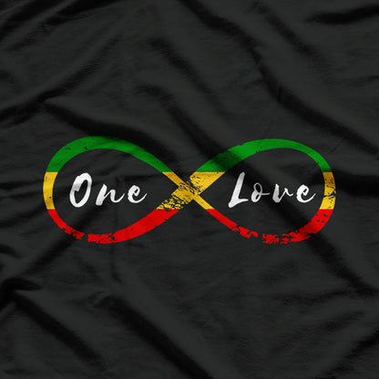 Rasta Reggae One Love – Celebrate Jamaican Pride and Hippie Music T-Shirt