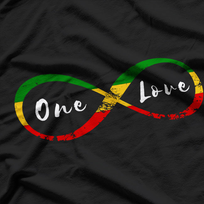 Rasta Reggae One Love – Celebrate Jamaican Pride and Hippie Music T-Shirt