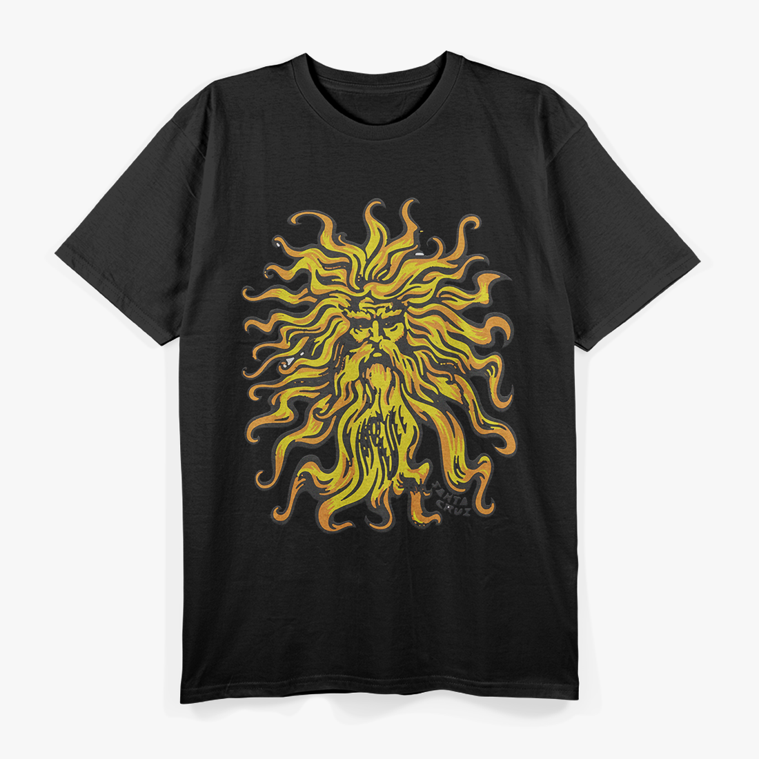 Santa Cruz Sun God 80s Vintage Skateboard T-Shirt