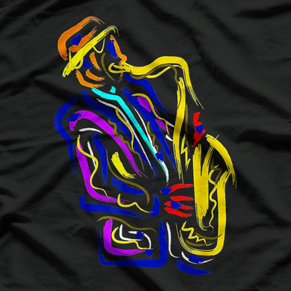 Saxophonist Jazz Musician T-Shirt