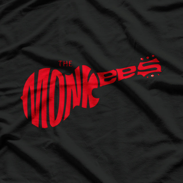 The Monkees Guitar Vintage Rock Vibes T-Shirt