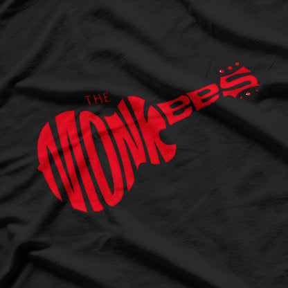 The Monkees Guitar Vintage Rock Vibes T-Shirt