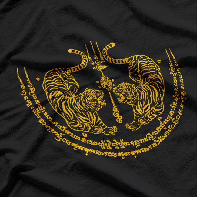 Twin Tigers Sak Yant & Muay Thai Power T-Shirt