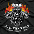 Retro Flat Track Motorcycle Racing Speedway T-Shirt