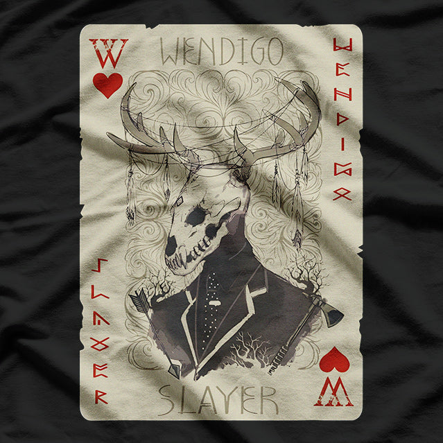 Wendigo Cryptid The Haunting Legend of the Skin Walker T-Shirt