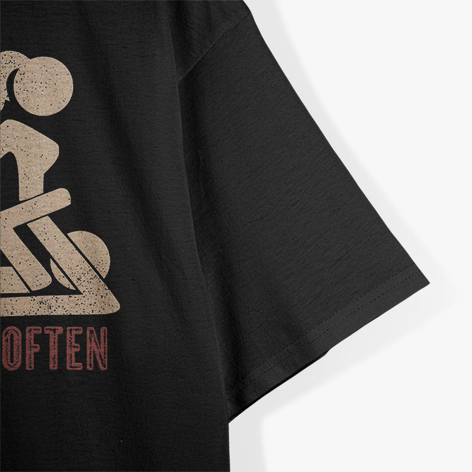 Enjoy Life Eat Out More Often Funny T-Shirt