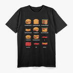 Funny Hamburger Burger Meme Cheeseburger Humor Humorous T-Shirt