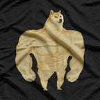 Swole Doge Muscular Dog Meme T-Shirt