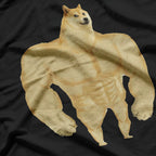Swole Doge Muscular Dog Meme T-Shirt
