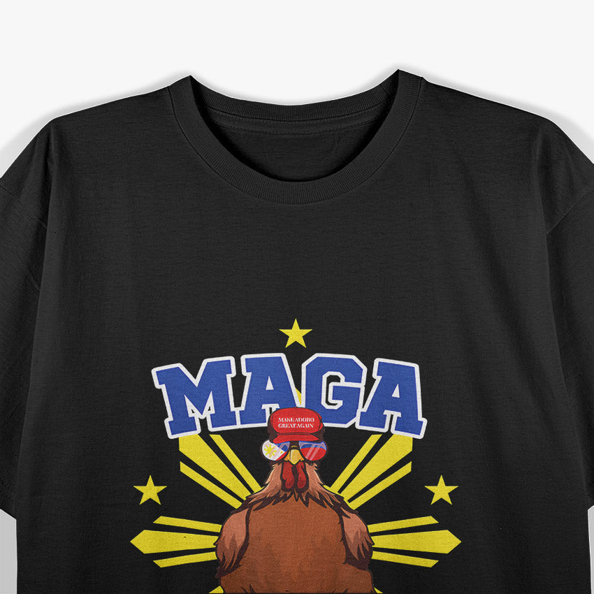 Funny Chicken Adobo Proud Pinoy Filipino T-Shirt