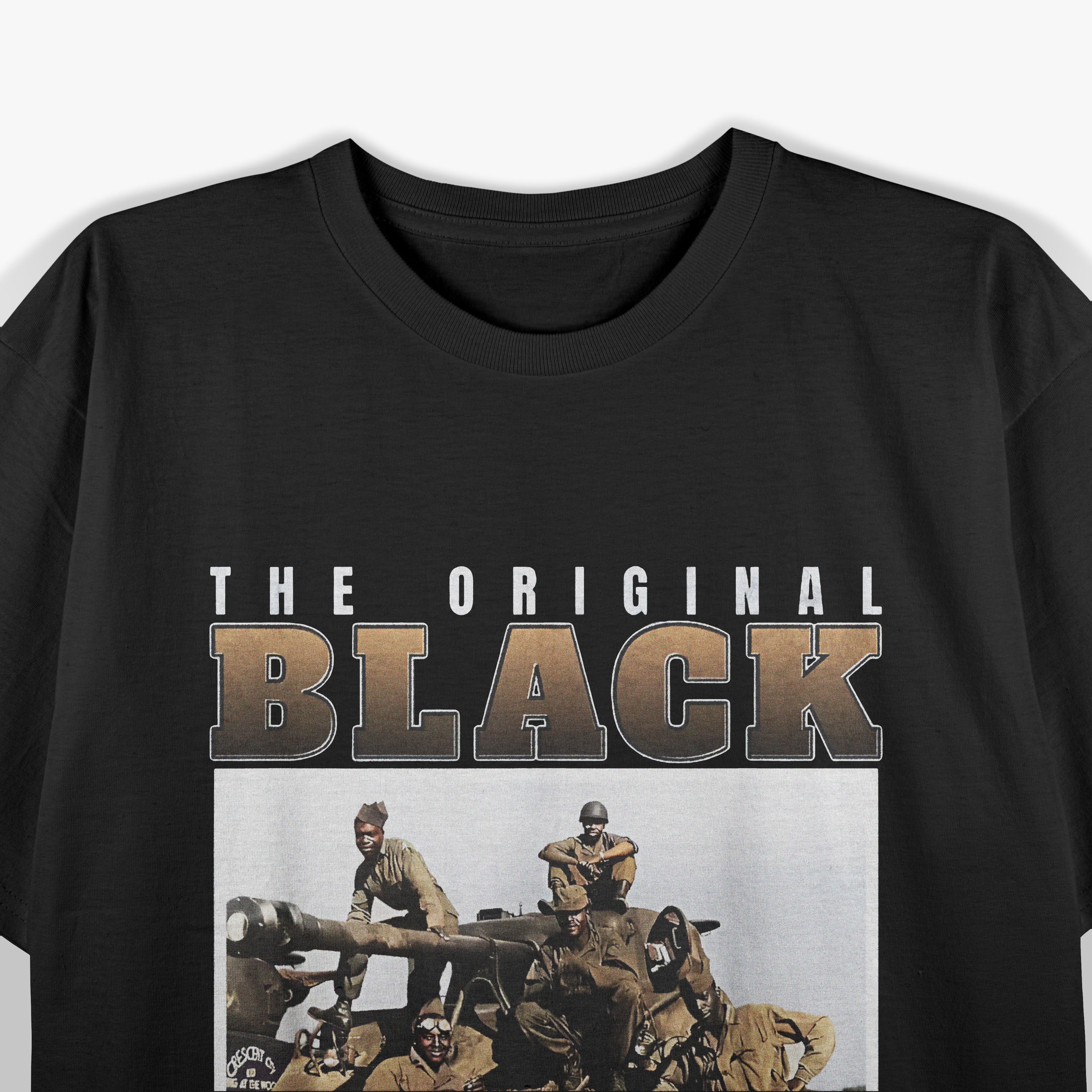 761st Tank Battalion Tribute, Black Panthers WW2 T-Shirt