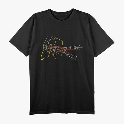 Acoustic Guitar Player For the Great Guitarists and Bands T-Shirt