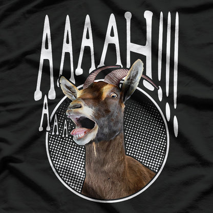 Ahhh Screaming Goat T-Shirt